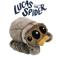 Muñeco De Peluche Lucas Friend Araña Negra Y Blanca Juguete Suave Para Decoración Del Hogar Y Regalo De Halloween Para Niños - details 8