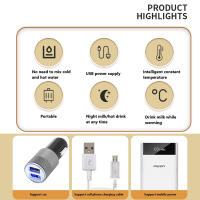 Bolsa Aislada Portátil Para Calentamiento De Botellas De Alimentación Bebé USB Calentador De Agua Y Leche Para Viajes Y Carritos De Bebé Para Recién Nacidos - details 2