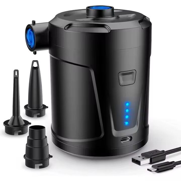 Bomba de Aire Eléctrica Recargable con Katería 5200mAh - 1