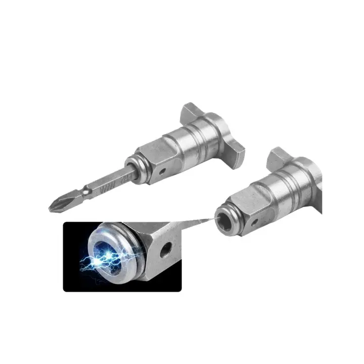Llave De Impacto Sin Cable Eléctrica 18V Accesorio De Eje Dual Herramienta De Taladro Potente Para DIY En El Hogar - 1