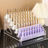 Organizador De Uñas Acrílicas 3/4/5/6/7 Capas Estante De Gel UV Montaje Rápido Rack De Cosméticos Soporte De Joyería Almacenamiento De Manicura - details 3