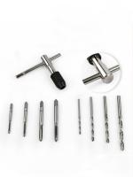 Juego De Llaves De Tapa T Tipo Portátil 6/9pcs Herramientas De Taper Manual Para Perforación De Hilos En Máquina Y Tornillos De Acero Multifuncional M3/M4/M5/M6/M8 DIY - details 2