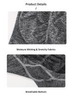 Shorts De Yoga Elásticos Para Mujer Cintura Alta Control De Abdomen Ruched Booty Pantalones Sin Costuras Levantamiento De Glúteos Gimnasio Ejercicio Compresión - details 5