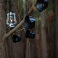 Tazón De Acero Inoxidable Portátil Para Picnic Con Mango Y Capa De Titanio Alta Calidad Multiusos Para Exteriores - details 5