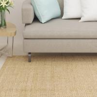 vidaXL Alfombra de sisal natural 100x200 cm Alfombras de área  Alfombra de Piso para Sala de Estar Dormitorio Habitación Salón - details 1