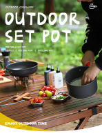 Juego De Cocina Para Camping Portátil Y Ligero Equipamiento De Picnic Al Aire Libre Con Olla Y Utensilios De Acero Inoxidable - details 0