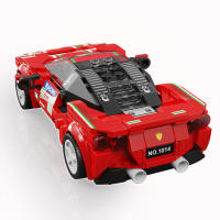 Juego De Construcción De 298 Piezas Coche Deportivo Modelo De Bloques De Construcción Educativo Decoración De Escritorio Regalo De Navidad O Cumpleaños Para Niños Mayores De 6 Años - details 3