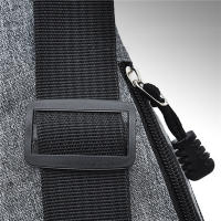 Bolsa De Cintura Impermeable Para Hombres Y Mujeres Bolsa De Deporte Al Aire Libre De Lona Con Cierre De Cremallera Color Sólido Bolsa Bandolera Unisex - details 3