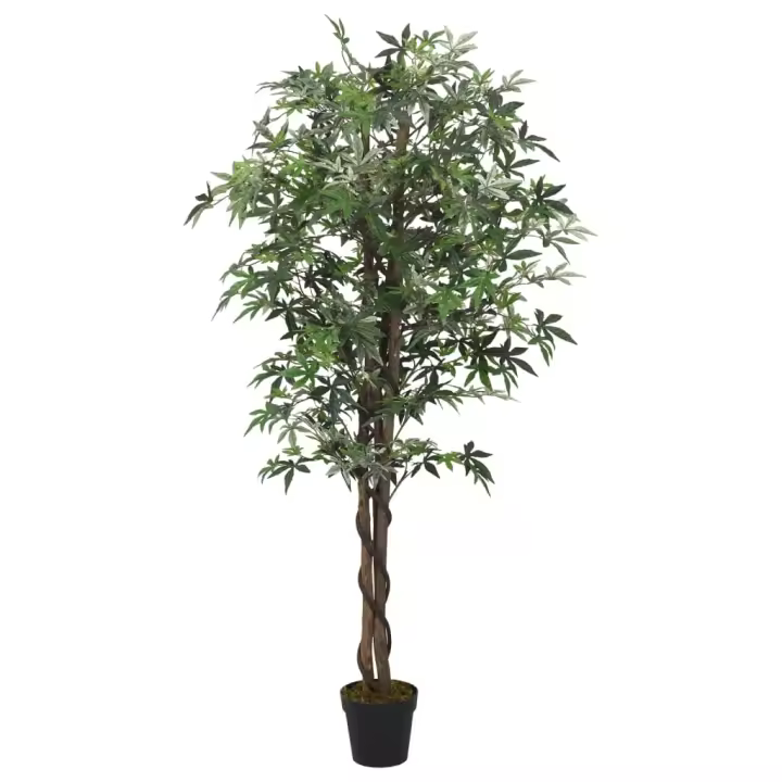 Arce artificial con 672 Hojas verde 180 cm - 1