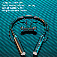 Auriculares Bluetooth Inalámbricos Con Cuello Magnético Para Deporte TWS Estéreo Con Micrófono Para Todos Los Smartphones Auriculares De Canto Dinámico Metálicos - details 1