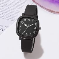Reloj De Pulsera De Cuarzo Para Mujer Con Material De Silicona Y Acero Inoxidable Luminoso Color Gel Exquisito Accesorios Moda Casual - details 7