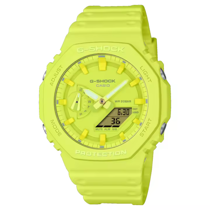 G-SHOCK Reloj de pulsera GA-2100-9A9ER UNISEX serie GA-2100 - 1
