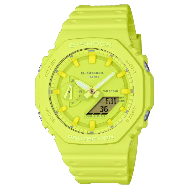 G-SHOCK Reloj de pulsera GA-2100-9A9ER UNISEX serie GA-2100 - 1
