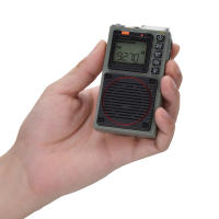Radio Portátil HRD-787 AM/FM/SW/WB Con Bluetooth MP3 Y Entrada TF Luz De Lámpara Alarma SOS Batería Recargable De Plástico - details 5