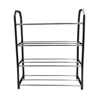 Rack De Zapatos De Metal Organizador De Calzado Estante De 4 Capas Espacioso Para Sala De Estar Material Duradero - details 6