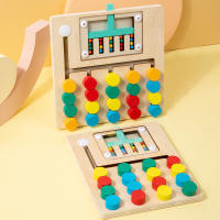 Juego Educativo Montessori De Colores Para Niños Tablero De Aprendizaje Temprano De Logro Y Pensamiento Lógico Juguete De Madera Para Niños Entre 3 Y 6 Años - details 0