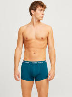 Jack & Jones Hombre Boxer Calzoncillos Pack 5 unids SerieTrunks Mod JACTEO , composición 95% algodón y 5% elastano Cintura Elástica REF 259077 - details 2