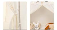 Carpa Infantil Portátil Para Interior Y Exterior Con Diseño De Torreón De Princesa Y Tipi Para Niñas Y Niños Juguete Grande Plegable - details 7