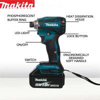Herramienta Eléctrica De Impacto Y Perforación Makita DTD172 18V Sin Cable Motor Brushless 180Nm Para Batería Makita 18V - details 1