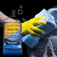 Maddox Detail – Wash & Wax - Champú Concentrado con Cera Carnauba. Champu Coche Altamente Concentrado que Limpia, Desengrasa en Profundidad, Abrillanta y Protege. 500 ml - details 1