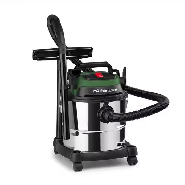 Orbegozo Aps 1400 Aspirador Potente y Eficiente - 1380w - Doble Filtrado Hepa - Deposito Metalico 20l - Funcion Soplador - Accesorios Completos - 1