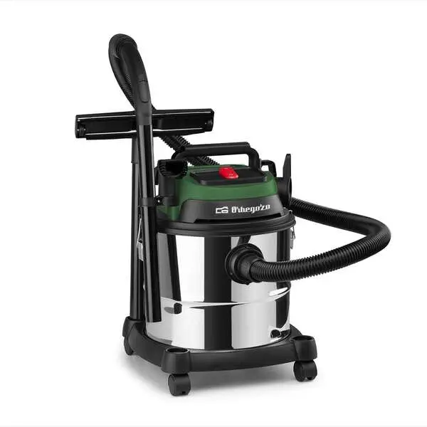 Orbegozo Aps 1400 Aspirador Potente y Eficiente - 1380w - Doble Filtrado Hepa - Deposito Metalico 20l - Funcion Soplador - Accesorios Completos - 1