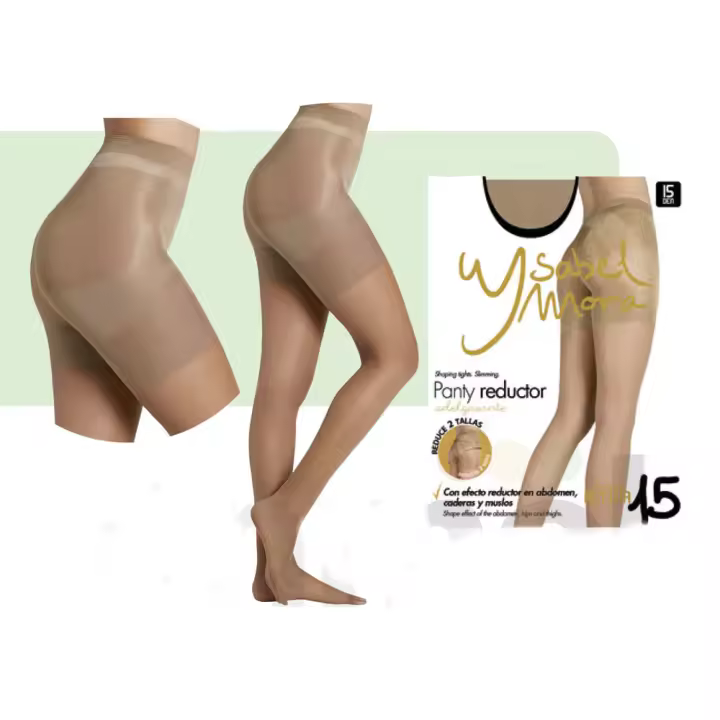 Ysabel Mora | Panty Reductor 15 Den | Reduce Hasta 2 Tallas - 1