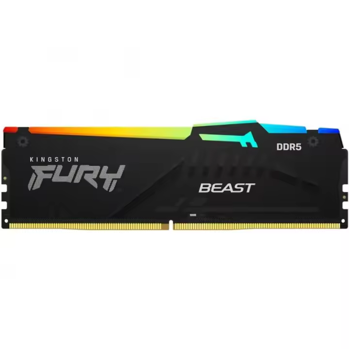 Kingston fury beast rgb memoria ram ddr5 5600mhz 8gb cl32 - 1