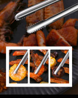 Pinzas De Barbacoa De Acero Inoxidable 304 Utensilios De Cocina Multifuncionales Para BBQ Hornear Clip De Alimentos Y Panadería - details 8