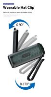 Linterna Frontal LED De Inducción Recargable Con Batería Integrada Sensor Y Clip Para Camping Y Pesca Luz De Cabecera - details 3