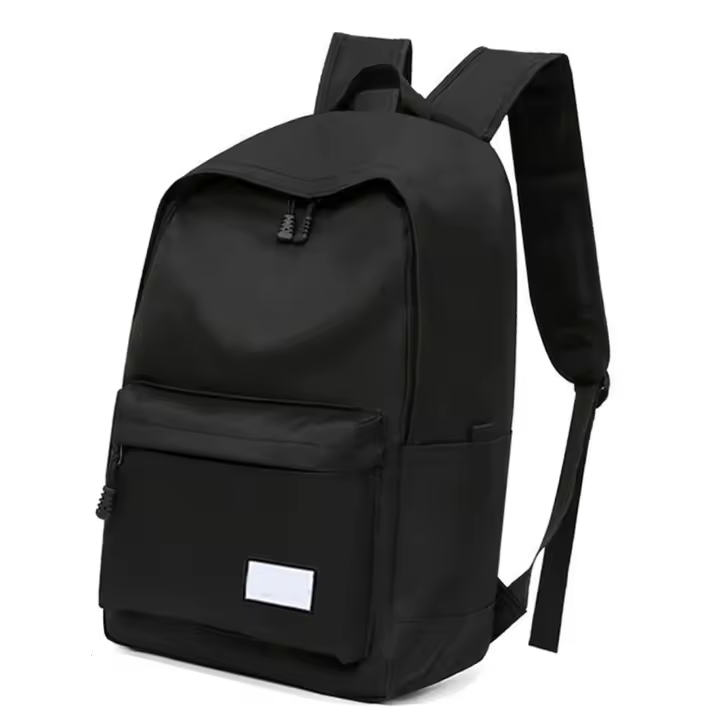 Mochila informal de Lona para Orden portátil para hombre, mochila de viaje resistant al agua para estudiantes, para Orden portátil de 15,6 pulgadas, tamaño libre, color Negro - 1