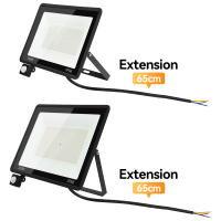 Lámpara De Inundación LED Con Sensor De Cuerpo PIR Luz Blanca Cálida Luz Exterior IP66 Para Jardín Patio Cartel - details 2