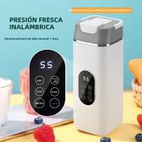 Batidor De Frutas Portátil 420ML 12 Hojas Recargable USB Mezclador De Smoothies 2 En 1 Botella De Cocina Herramienta De Alimentos - details 7