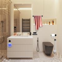 Juego de barra para toallas de baño, toallero de acero inoxidable 304, soporte para papel de cocina, jabonera, juego colgante para baño - details 5