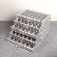 Organizador de cajones de maquillaje acrílico, Caja de almacenamiento compacto de acrílico para Joyas y maquillaje esencial - details 1