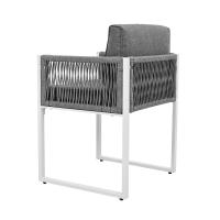 Juego de Mesa de Comedor de Cuerda, muebles de Jardín, juego de Mesa de Comedor de Jardín Para 6 - details 4
