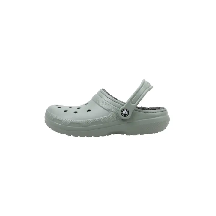 Crocs CLASSIC LINED CLOG Zuecos Planos Unisex Verde - 1