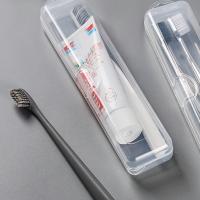 Caja De Almacenamiento Para Cepillo De Dientes Portátil Y Transparente Paba-Free Caja De Viaje Respirable Para Cepillos De Dientes - details 1