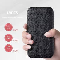 Kit De Manicura Y Pedicura 19 Piezas Tijeras De Uñas Y Cutículas De Acero Inoxidable Con Estuche De Viaje Para Uñas Y Pies - details 1