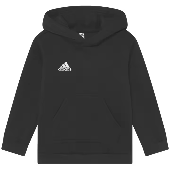 Sudadera con Capucha Adidas Entrada 22 para niños unisex en color negro - 1