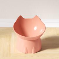 Tazón De Comida Elevado Para Gatos WhiskerWare En Plástico Con Borde Inclinado Protección Del Cuello Juego De Alimentos Para Mascotas - details 5