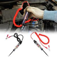 Prueba De Circuito Para Coche 6V/12V/24V Lápiz De Prueba Con Luz De Proa Herramienta Diagnóstica Para Camión Reparación Automotriz ABS Material Longitud 15cm - details 0