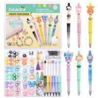 Set DIY De Bolígrafos Beadable Y Pulseras De Amistad Multicolor Plásticos Kit De Manualidades Para Crear Joyería - details 5