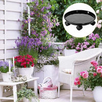 Base de flores de plástico con rueda Universal, Base de planta móvil, regalo para familiares, amigos, vecinos - details 6