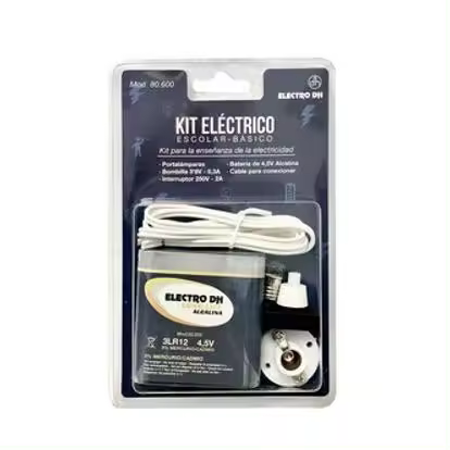 Kit electrico escolar basico, didactico - 1