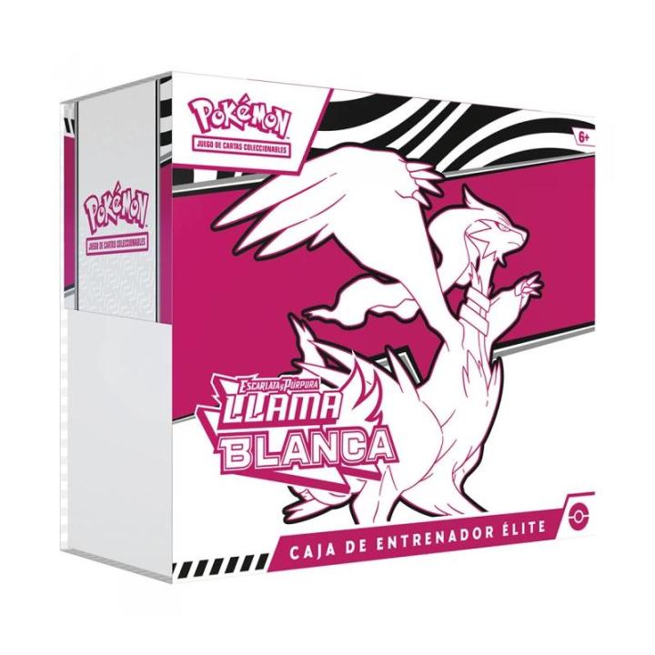 Pokemon Caja entrenador élite llama blanca sellado OVP