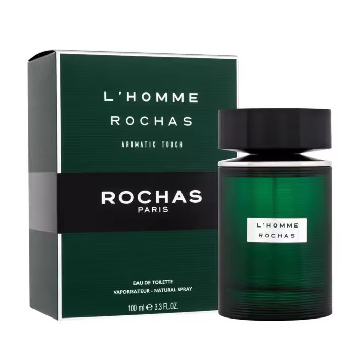 ROCHAS L'HOMME AROMATIC TOUCH EAU DE TOILETTE 100ML VAPORIZADOR - 1