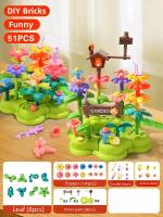 Juguetes Educativos Para Niñas DIY Construcción De Flores Juego Creativo Para Niños Jóvenes De Preescolar Regalo De Cumpleaños - details 2