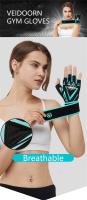 Guantes De Gimnasio Para Hombres Y Mujeres Con Correa Al Pulgar 2023 Antideslizantes Transpirables Para Entrenamiento Y Ejercicios De Levantamiento De Pesas - details 5