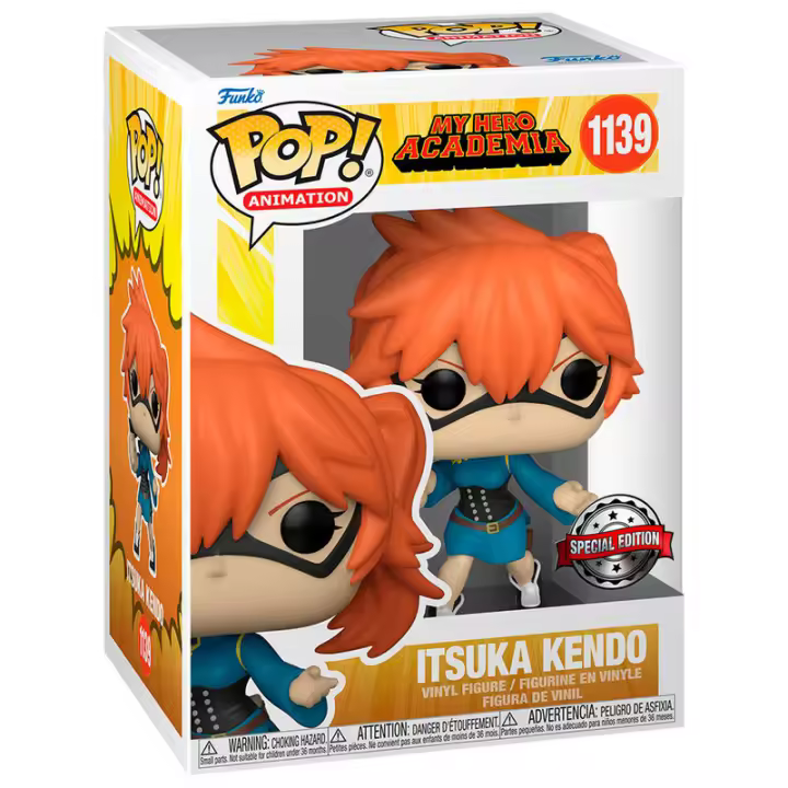 Figura Pop My Hero Academia Itsuka Kendo Exclusive-Figura de Vinilo Coleccionable - Idea de Regalo- Mercancia Oficial - Juguetes para Niños y Adultos - Movies Fans - Muñeco para Coleccionistas y Exposición - 1